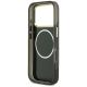 7. Etui Guess IML Peony Dot MagSafe na iPhone 17 Pro - czarne