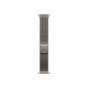3. Zegarek Apple 49mm Natural Titanium Milanese Loop - Medium