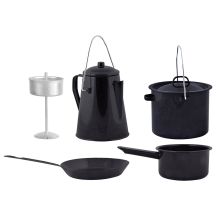 Esschert Design FF215 kampingowy przybór kuchenny Zestaw Czarny