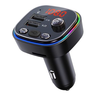 4. VAKOSS TRAMISTER SAMOCHODOWY RGB/ FM/ BLUETOOTH/ USB / 3.1A TC-B439