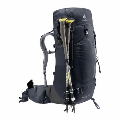 8. Plecak Deuter Aircontact Lite 40 + 10 black/graphite