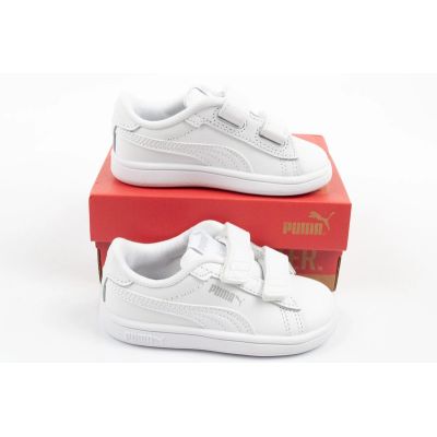 9. Puma buty sportowe dziecięce Smash 3.0 sneakersy niemowlęce skórzane