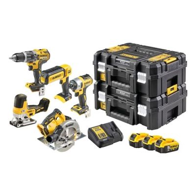 3. DeWALT DCK500P3T-QW zestaw combo elektronarzędzi Bateria