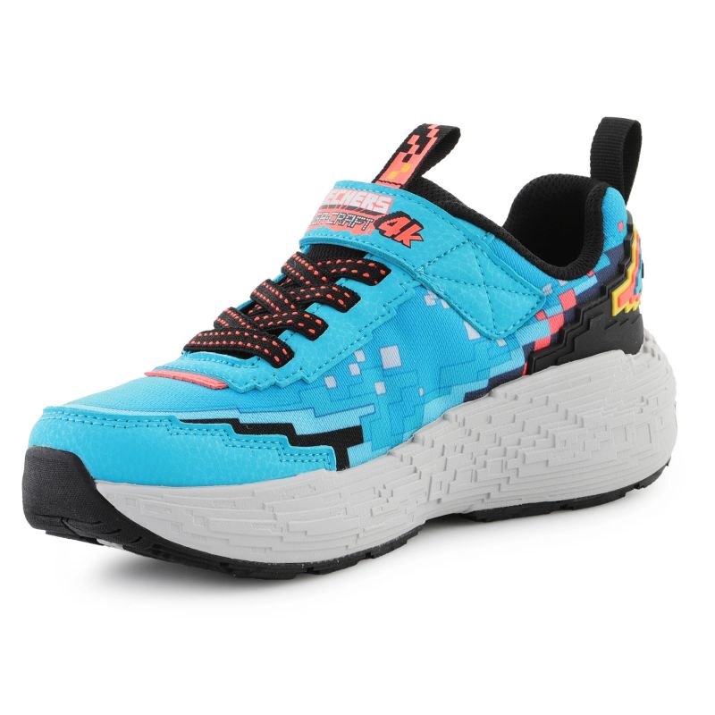 3. Buty Skechers Mega-Craft 4K Jr 402160L-TQBK 