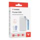 5. SSD 1TB Verbatim Pocket z dwoma pokrowcami, białym i jasnoniebieskim