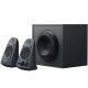 7. Głośniki komputerowe LOGITECH Z626 980-001256 200W 2.1 Czarne