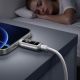 9. Kabel Joyroom S-A55 StarFlight 100W USB-C - USB-C 1,2m - biały
