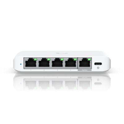 27. Switch Ubiquiti UniFi Flex Mini 2.5G 5p Managed 1/2,5G (USW-Flex-2.5G-5-EU)