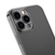 7. Baseus Frosted Glass Case etui pokrowiec do iPhone 13 Pro sztywna obudowa z żelową ramką czarny (ARWS000401)
