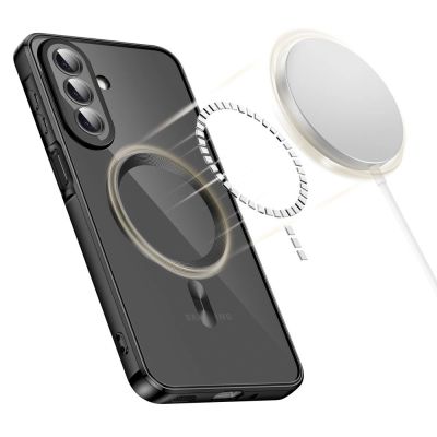 4. Etui Tech-Protect MagFlex MagSafe na Samsung Galaxy A27 5G - przezroczysto-czarne