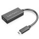 2. Lenovo 4X90R61022 adapter kablowy 0,24 m USB Type-C HDMI Typu A (Standard) Czarny