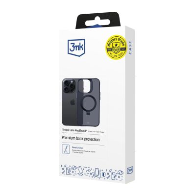 8. Etui 3mk Smoke Case Mag&Stand na Apple iPhone 14 pro max - czarne