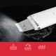 7. Urządzenie do peelingu kawitacyjnego MAXGROOM M-169 ultradźwiękowe z terapią światłem LED - białe