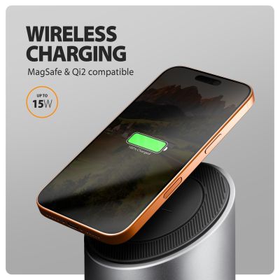 5. Axagon HMC-WL9 stacja dokująca Przewodowa USB 3.2 Gen 2 (3.1 Gen 2) Type-C Szary