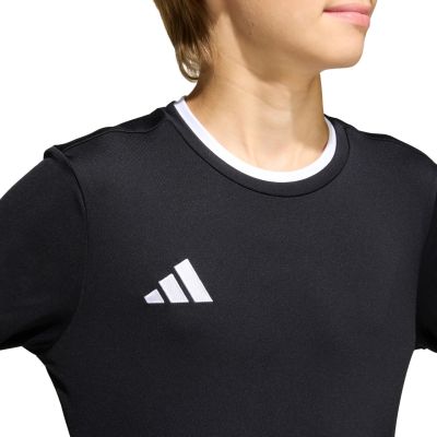 7. Koszulka dla dzieci adidas Entrada 26 Long Sleeve Jersey czarna KF5879