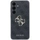 3. Etui Guess Leather 4G Metal Logo na Samsung Galaxy S26 FE - czarne