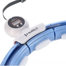 Hula Hop HMS HHM15 z magnesem i obciążeniem niebieski + licznik