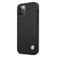 2. Etui BMW Leather Deboss na iPhone 12 / iPhone 12 Pro - czarne