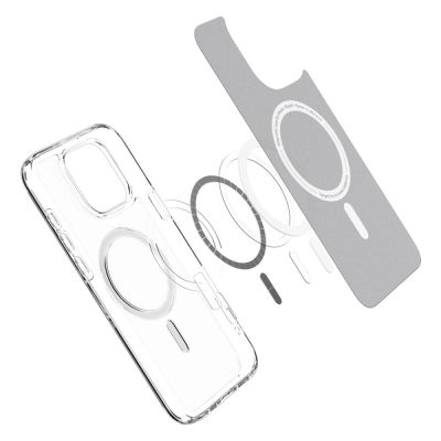 5. Etui Spigen Ultra Hybrid Mag z MagSafe na iPhone 16 Pro - przezroczyste