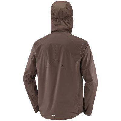2. Salomon Sense Aero Wind JKT M LC2826900 Brązowe 2XL