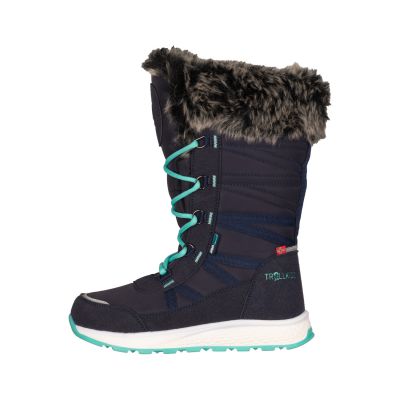 2. Wodoodporne buty zimowe Trollkids Girls Hemsedal Winter Boots XT dla dziewczynki (576-132)