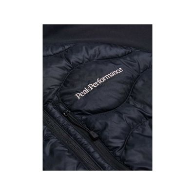 3. Kurtka Peak Performance M Helium Down Hybrid Hood czarny