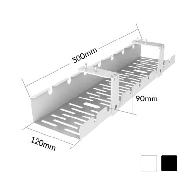 3. Organizer kabli do biurka ACTIVEJET CMP502 biały