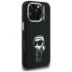 4. Etui Karl Lagerfeld Silicone Karl Sketch MagSafe na iPhone 16 Pro Max - czarne