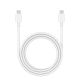 Kabel USB OPPO DL149 8 A USB-C - USB-C 1 m - biały