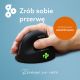 21. Ergonomiczna mysz R-Go Maus HE ergonomisch rechts Bluetooth mittel schwarz/sil retail