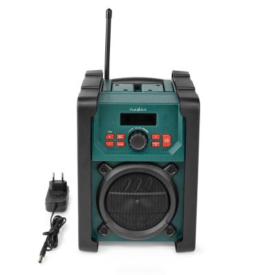 10. Nedis RDDB3100GN radio Przenośny Analogowe i cyfrowe Czarny, Zielony