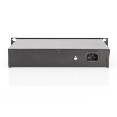 17. Digitus 10-calowy 8-portowy przełącznik Gigabit Ethernet PoE