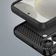 13. Etui silikonowe Carbon Case na Samsung Galaxy S25 Edge - czarne