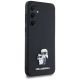 4. Etui Karl Lagerfeld Saffiano Karl&Choupette Pin na Samsung Galaxy A35 - czarne