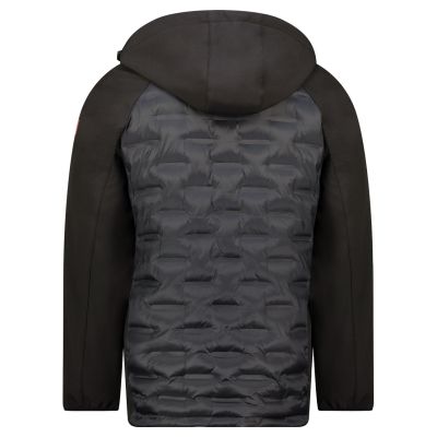 4. Kurtka męska Geographical Norway BAEL BLACK DB MEN 056 BLACK (WZ8113H/GN-NOIR)