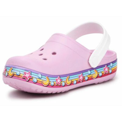 4. Klapki Crocs FL Star Band Clog Jr 207075-6GD