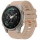 Pasek Tech-Protect Silicone na Garmin Fenix 5S / 5S Plus / 6S / 6S Pro / 7S / 8 / 9 / 9 Pro (43 mm) - beżowy