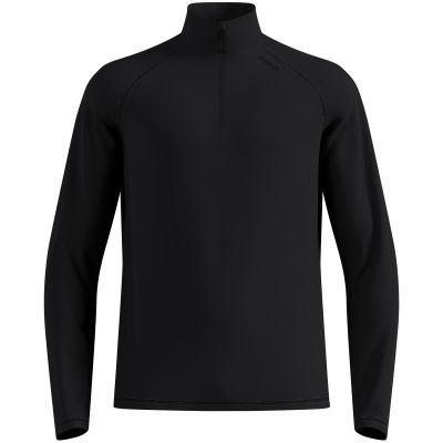 2. Bluza z półgolfem męska Odlo ESSENTIAL WARM 1/2 ZIP Mid layer 1/2 zip czarna