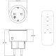 6. Entac ES-3S-RC adapter wtyczek zasilających Biały