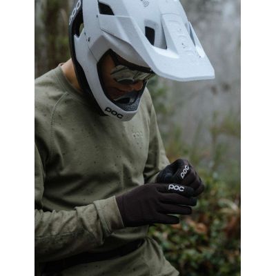 2. Kask rowerowy POC Otocon Race Mips biało czarny