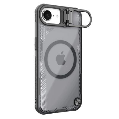 Etui Nillkin Iceblade Prop Magnetic z podstawką na iPhone 16e / 17e - czarne