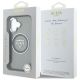 8. Etui Guess IML Metal Mountain Logo MagSafe na iPhone 16 - czarne