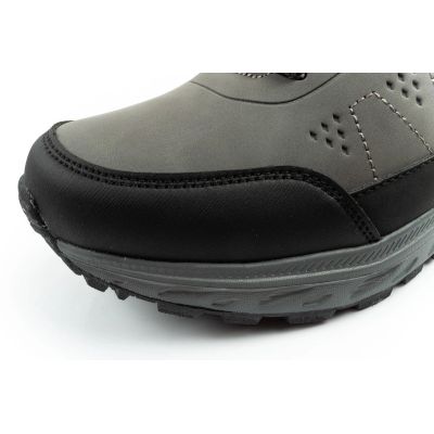 6. Lee Cooper buty sportowe męskie zimowe trekkingowe ocieplane za kostkę szare