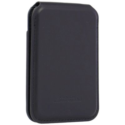 5. Portfel magentyczny Lamborghini D1 Genuine Leather MagSafe na telefon - czarno-zielony