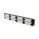 7. LANBERG PATCH PANEL 48 PORT 2U KAT.6 CZARNY PPU6-2048-B