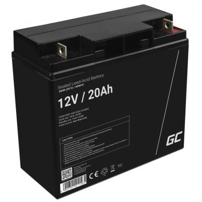 16. GREEN CELL AKUMULATOR ŻELOWY AGM10 12V 20AH
