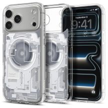 Etui Spigen Ultra Hybrid MagSafe Zero One na iPhone 18 Pro / 17 Pro - białe