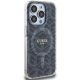4. Etui Guess IML GCube MagSafe na iPhone 15 Pro - czarne