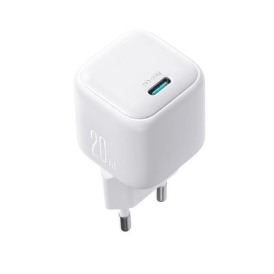 4. Ładowarka sieciowa Joyroom JR-TCG08 GaN 20W Power Delivery - biała