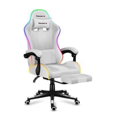 25. Fotel gamingowy Huzaro Force 4.7 RGB White